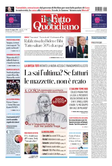 Il Fatto Quotidiano - 10 May 2024