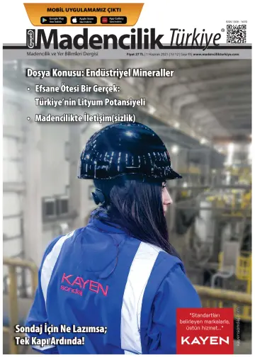 Madencilik Türkiye Dergisi - 1 Jun 2021