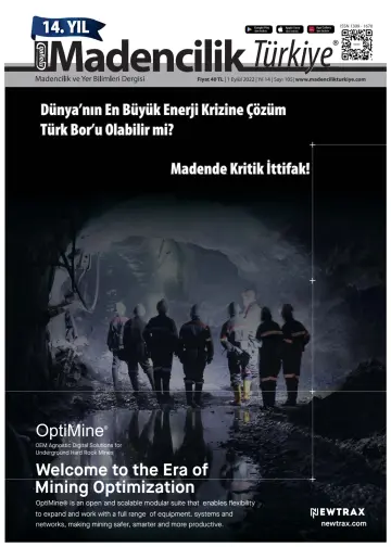 Madencilik Türkiye Dergisi - 01 sept. 2022