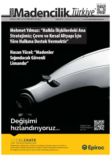 Madencilik Türkiye Dergisi - 01 sept. 2023