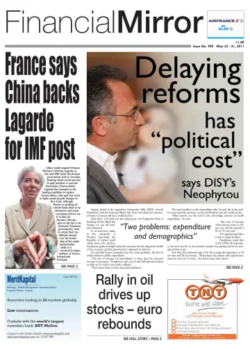 Financial Mirror (Cyprus) - 25 May 2011