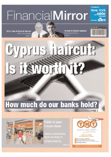 Financial Mirror (Cyprus) - 26 Dec 2012