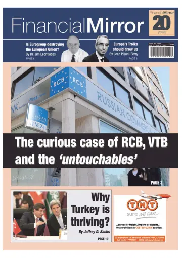 Financial Mirror (Cyprus) - 29 May 2013