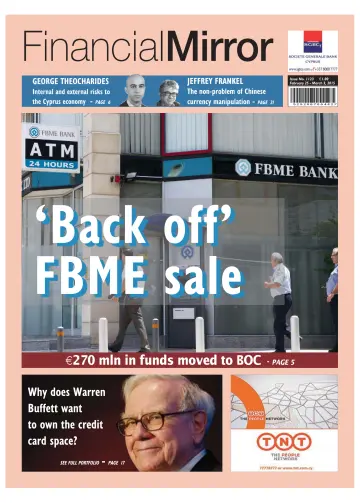 Financial Mirror (Cyprus) - 25 Feb 2015