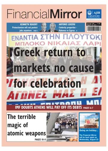 Financial Mirror (Cyprus) - 9 Aug 2017