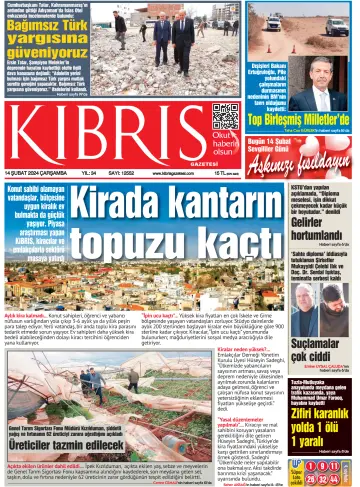 Kıbrıs Gazetesi - 14 Feb 2024