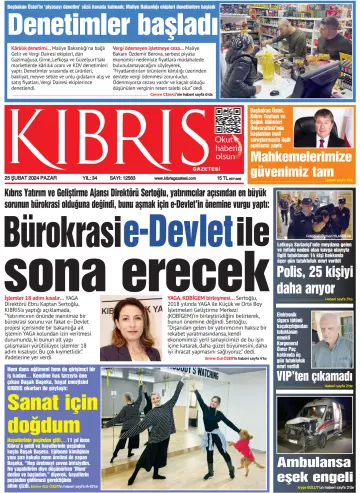 Kıbrıs Gazetesi - 25 Feb 2024