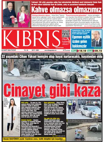 Kıbrıs Gazetesi - 24 Mar 2024
