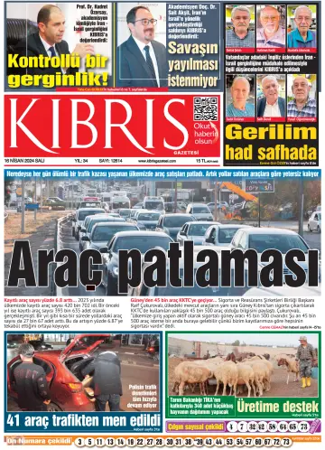 Kıbrıs Gazetesi - 16 Apr. 2024