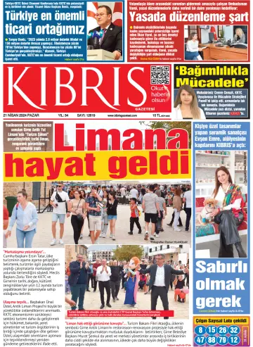 Kıbrıs Gazetesi - 21 Apr 2024