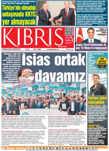 Kıbrıs Gazetesi - 27 abril 2024