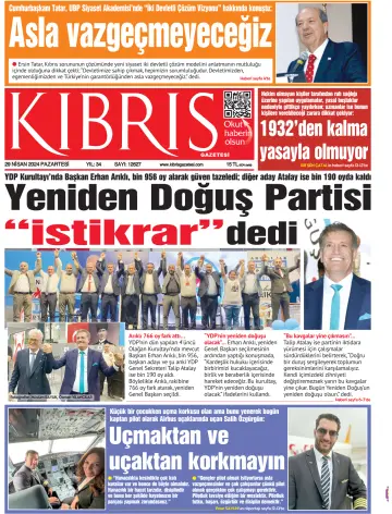 Kıbrıs Gazetesi - 29 Apr 2024