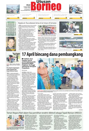 Utusan Borneo (Sarawak) - 14 abril 2024