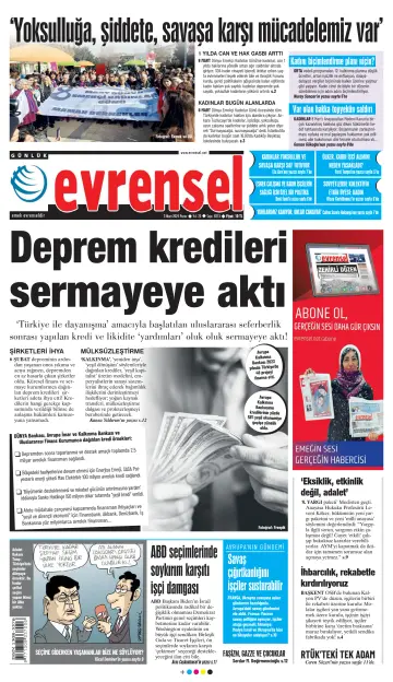 Evrensel Gazetesi - 3 Mar 2024