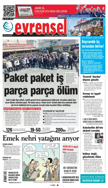 Evrensel Gazetesi - 07 4月 2024