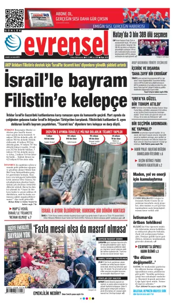 Evrensel Gazetesi - 08 abril 2024