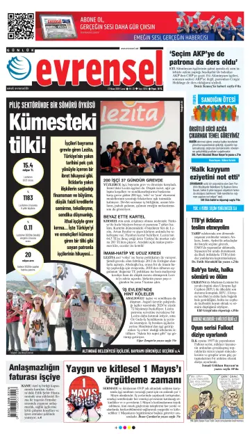 Evrensel Gazetesi - 12 abril 2024