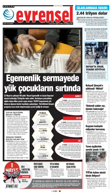 Evrensel Gazetesi - 23 4月 2024