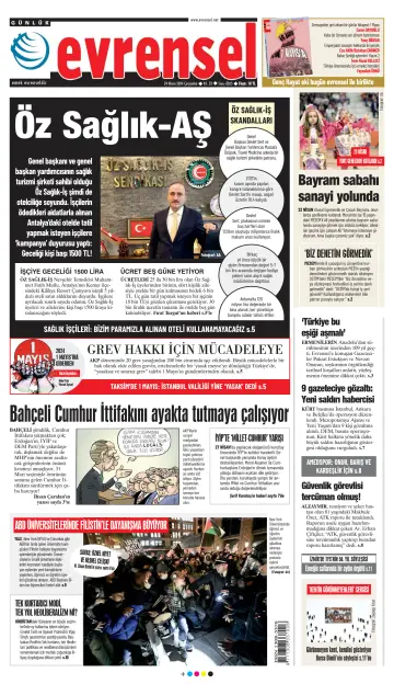Evrensel Gazetesi - 24 四月 2024