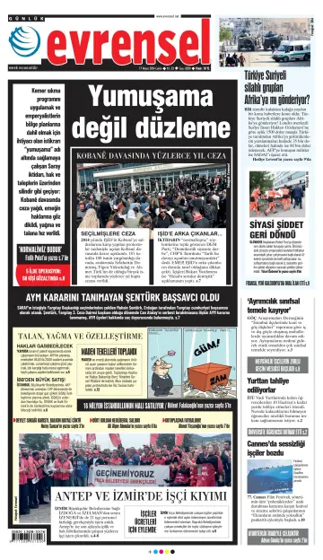 Evrensel Gazetesi - 17 май 2024