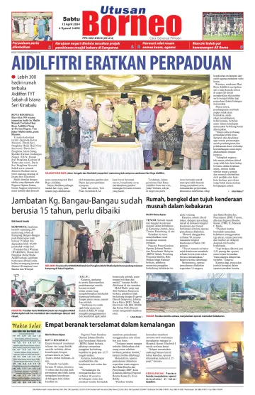 Utusan Borneo (Sabah) - 13 4月 2024