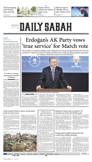 Daily Sabah (Turkey) - 31 Jan 2024