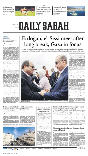 Daily Sabah (Turkey) - 15 Feb 2024