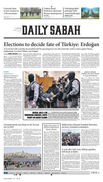 Daily Sabah (Turkey) - 26 Mar 2024