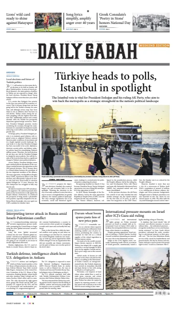 Daily Sabah (Turkey) - 30 marzo 2024