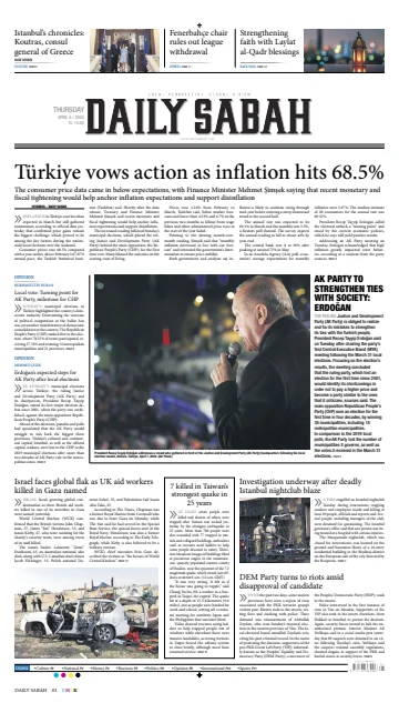 Daily Sabah (Turkey) - 04 avr. 2024