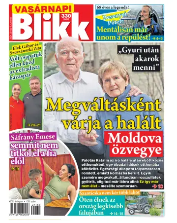 Vasárnapi Blikk - 09 juin 2024