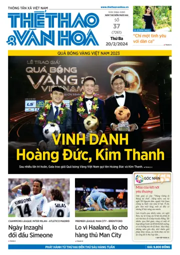 The Thao & Van Hoa - 20 Feb 2024