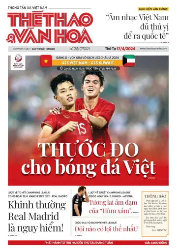 Thể Thao & Văn Hóa - 17 avr. 2024