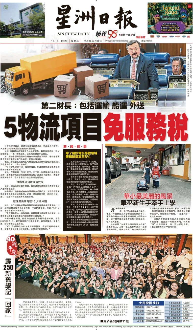 Sin Chew Daily - Metro Edition (Day)