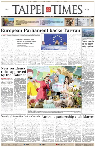 Taipei Times - 1 Mar 2024