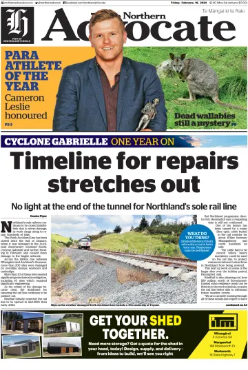 The Northern Advocate - 16 Feb 2024