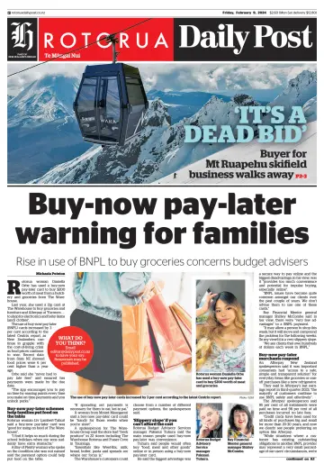 Rotorua Daily Post - 9 Feb 2024