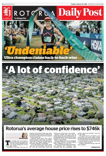 Rotorua Daily Post - 20 Feb 2024