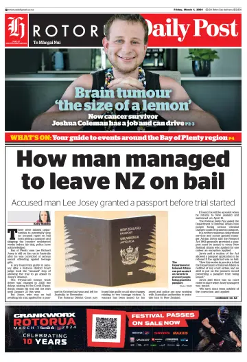 Rotorua Daily Post - 1 Mar 2024