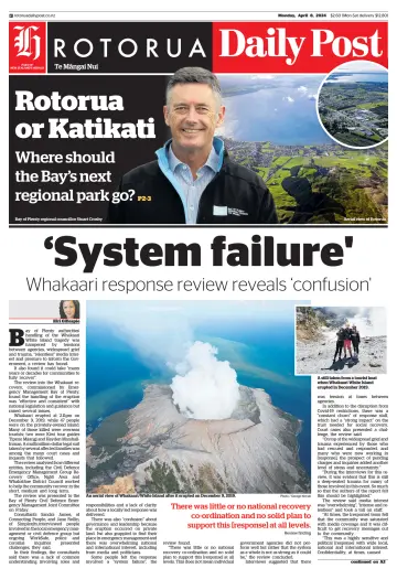 Rotorua Daily Post - 08 四月 2024
