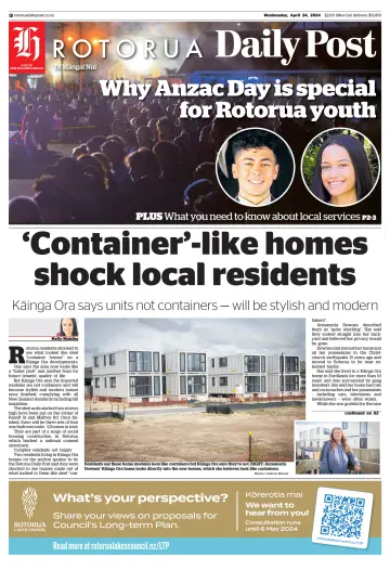 Rotorua Daily Post - 24 апр. 2024