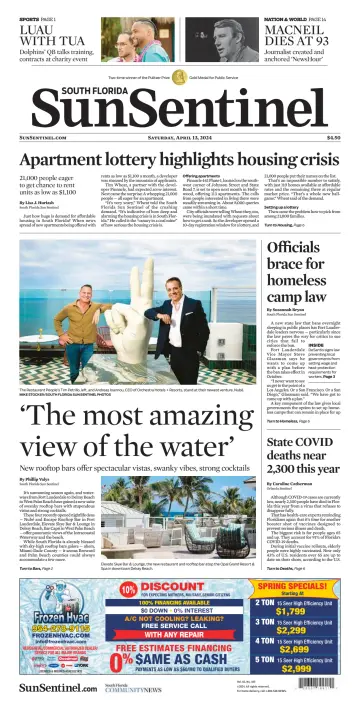 Sun Sentinel Palm Beach Edition - 13 abril 2024
