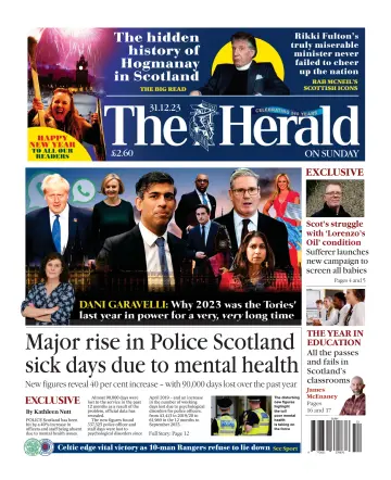 The Herald on Sunday - 31 Ara 2023