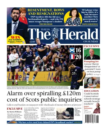 The Herald on Sunday - 11 фев. 2024