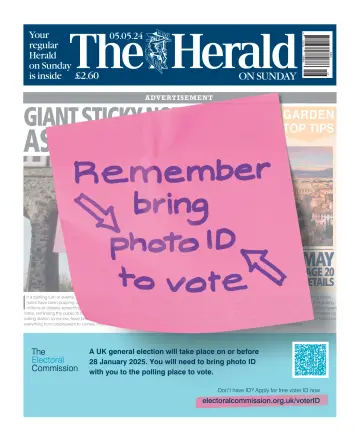 The Herald on Sunday - 05 Mai 2024