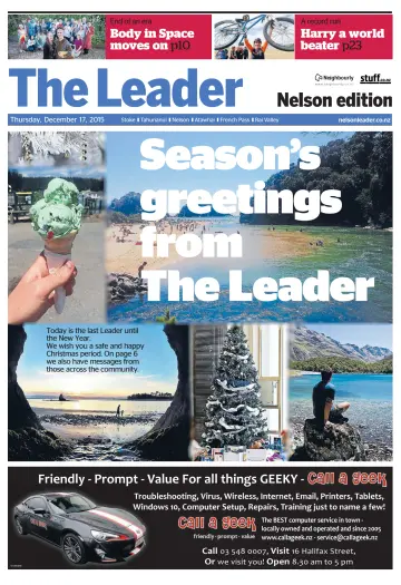 The Leader Nelson edition - 17 Dec 2015