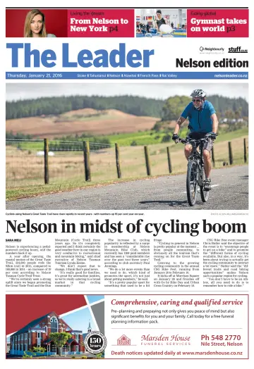 The Leader Nelson edition - 21 Jan 2016
