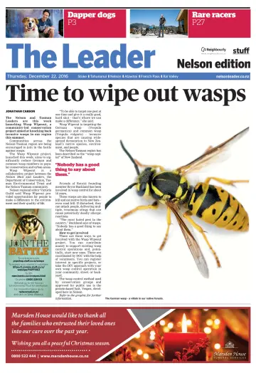The Leader Nelson edition - 22 Dec 2016