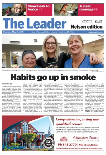 The Leader Nelson edition - 31 mai 2018