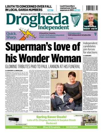 Drogheda Independent - 03 四月 2024